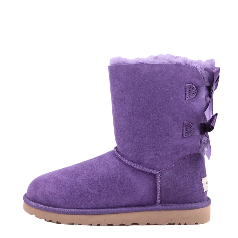 Угги Австралия Bailey лук-1002954 W ботинок - Цвет: Purple1002954-W-BRRY