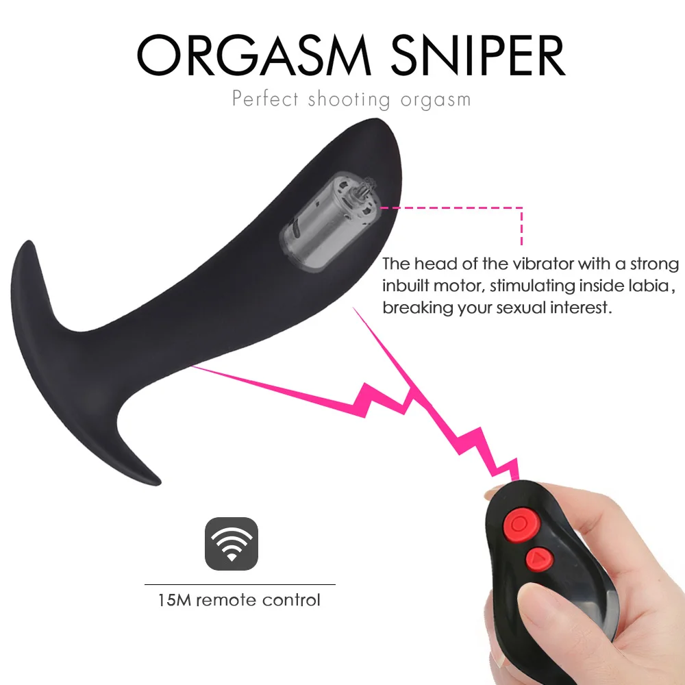 Electric Shock Anal Vibrator For Adult Wireless Remote Dildo Butt Plug Sex Toys For Men Prostate Massage Female G Spot Stimulate