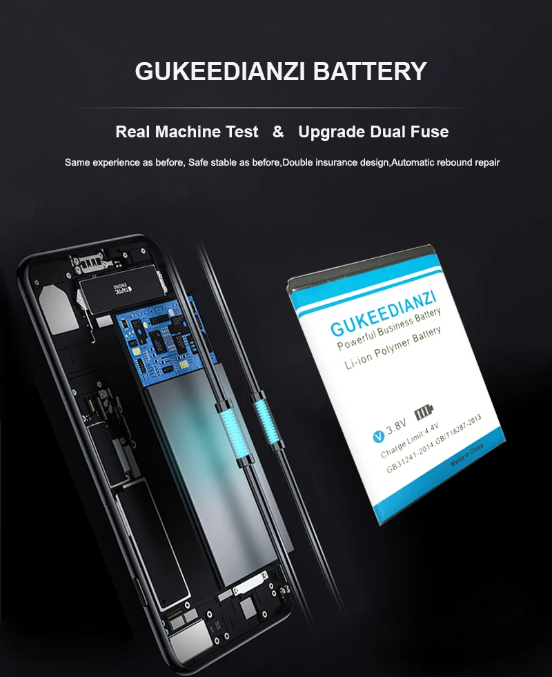 GUKEEDIANZI Mobile Phone Battery EB-L1F2HVU For Samsung Nexus Prime GT I9250 I515 3900mAh High Quality Replacement Batteries