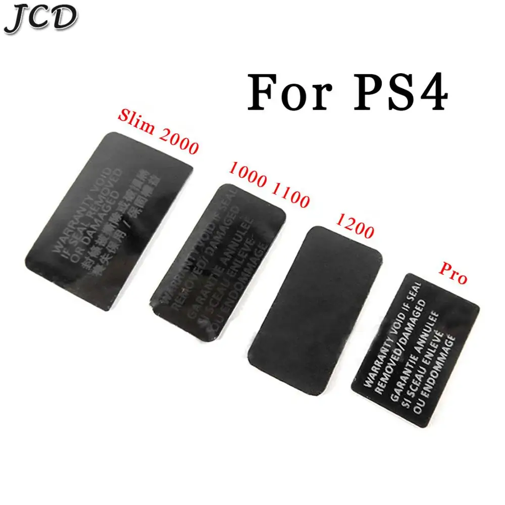 JCD-etiqueta adhesiva para consola PS4, pegatina de concha para ps4, 2000, 1000, 1100, 1200 pro, 2 uds.