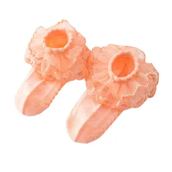 

Summer Thin Children Cotton Socks Lace Princess Boat Socks Simple Sweet Girls Baby Mesh Sock D08C