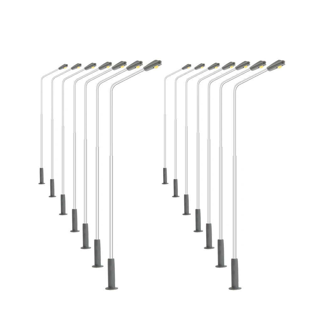HO N Scale Model Street Lamp 3V Led Lighting For Train Landscape Building Architecture Layout Scenery 6