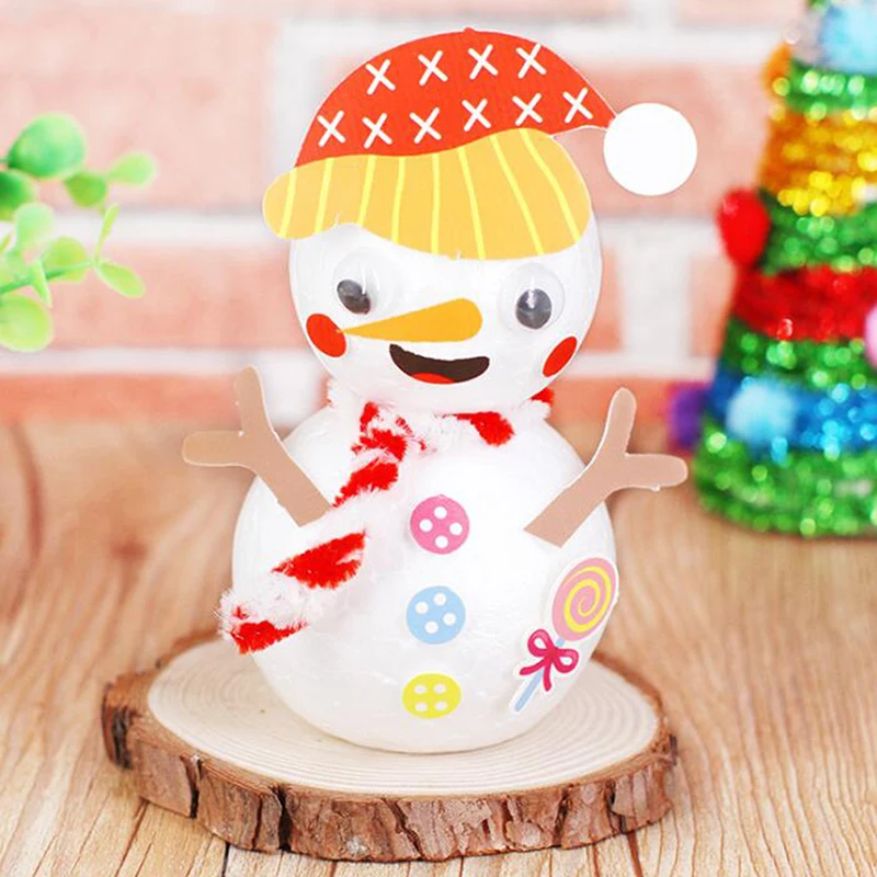 Детский Набор для творчества Рождественский Снеговик ручная работа материал