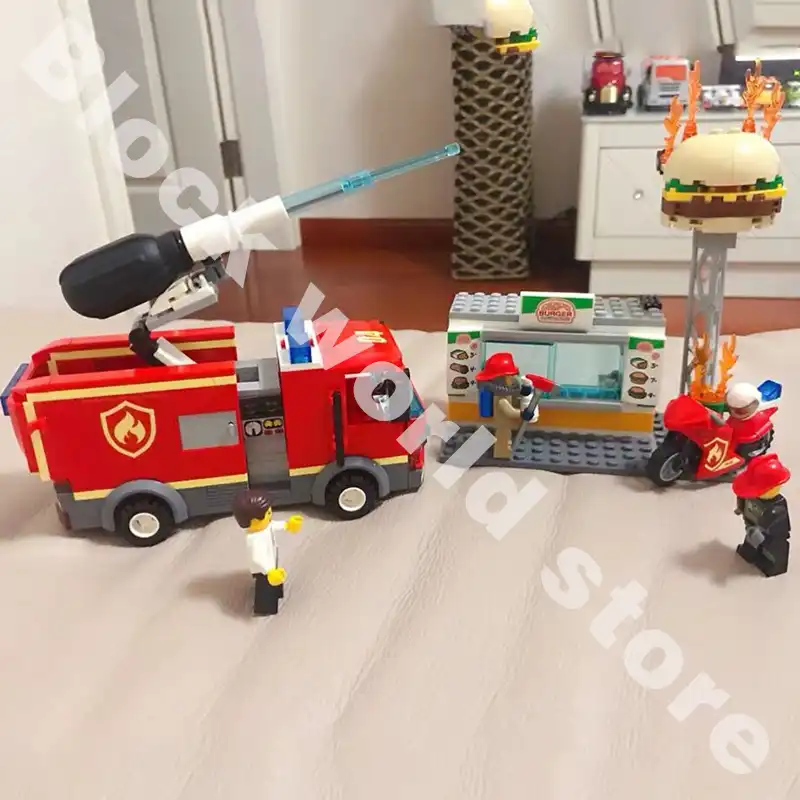 burger bar fire rescue