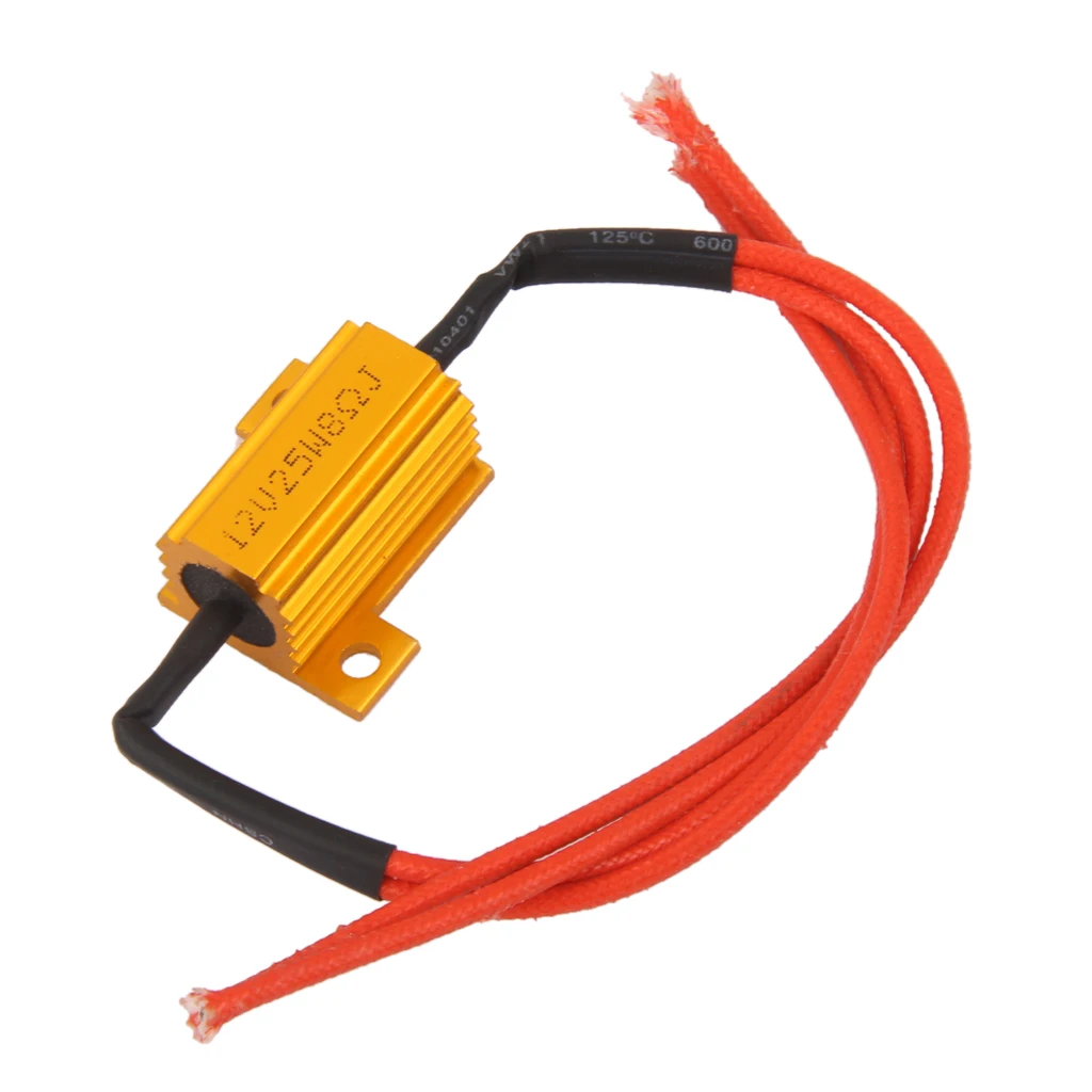 

Load Resistor Resistant 25W LED Bulb Flash Turn Sign Blinker Car Motorbike