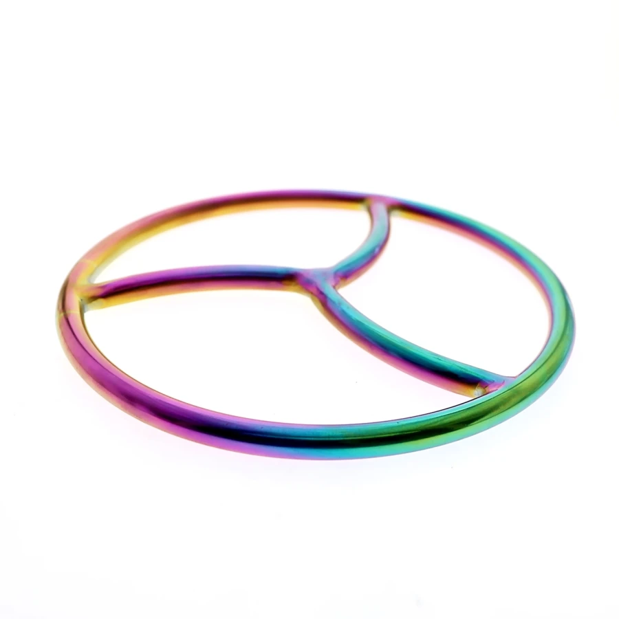 Rainbow Ninja Shuriken Stainless Steel Japanese Shibari Ring Suspension Bondage Gear Accessories Chastity Device BDSM Game 2