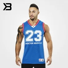 Летний стильный модный Быстросохнущий сетчатый спортивный баскетбольный тренировочный жилет для мальчиков