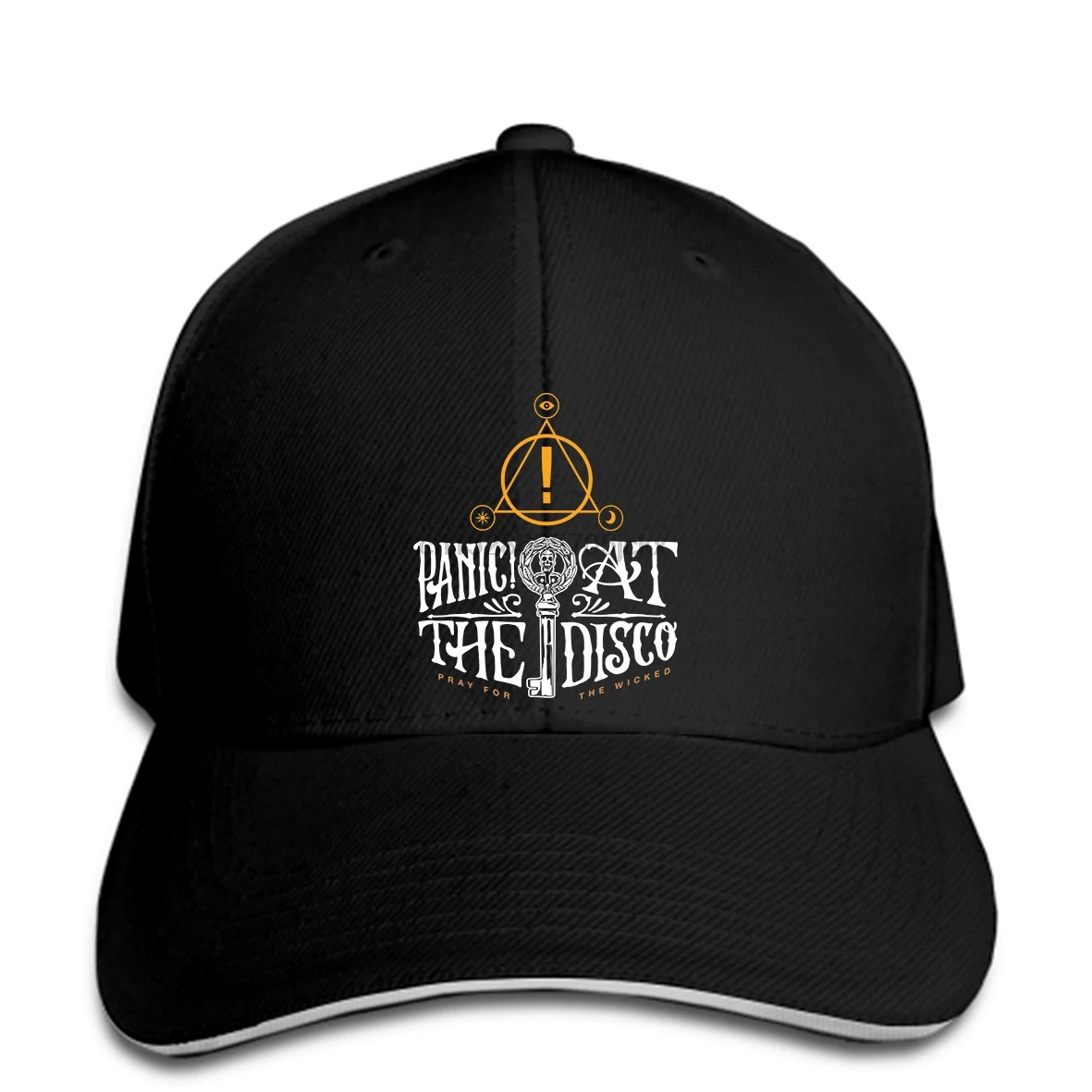 Panic! At The Disco Pray For The Wicked Tour бейсбольная кепка Sinners Welcome Rock snapback