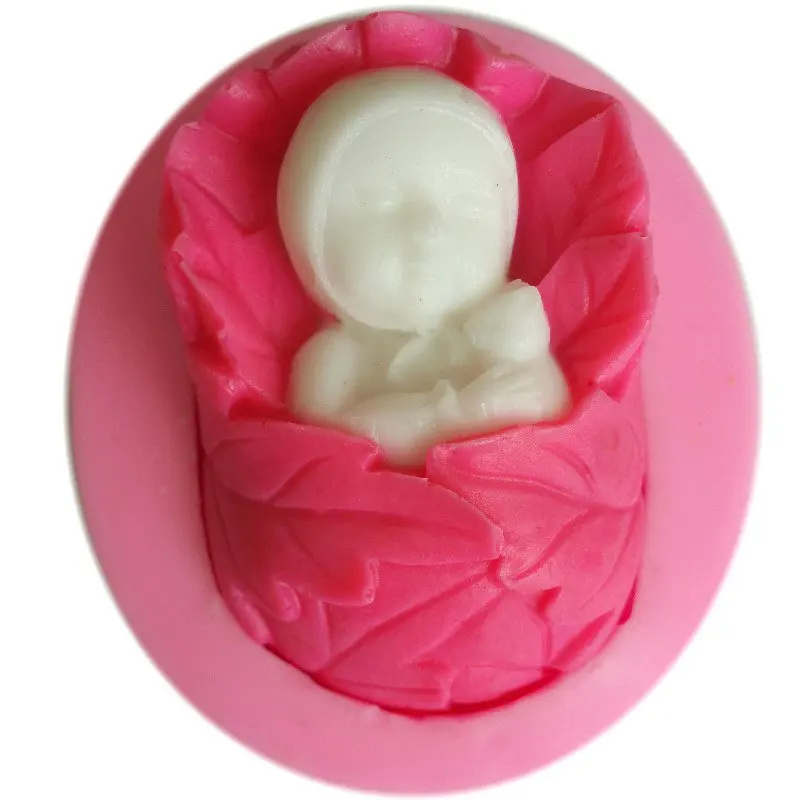 3D силиконовая форма для детского мыла формы из полимерной глины помадка форма для шоколадных конфет украшения торта Кондитерская Выпечка инструменты форма для торта