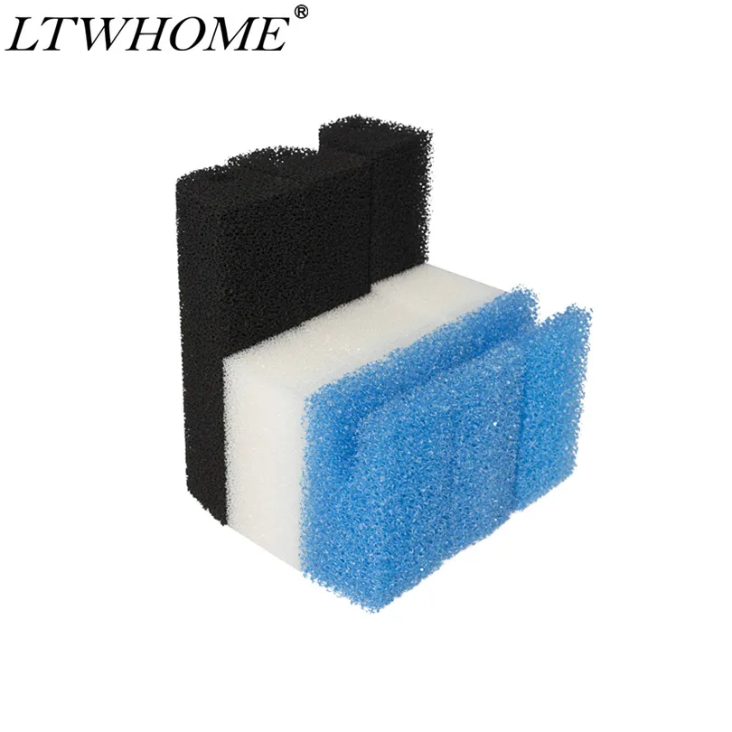 Набор губок для аквариума LTWHOME, совместимый с Blumec 05, Bluclear 05 губки подходят для внутреннего фильтра Bluwave