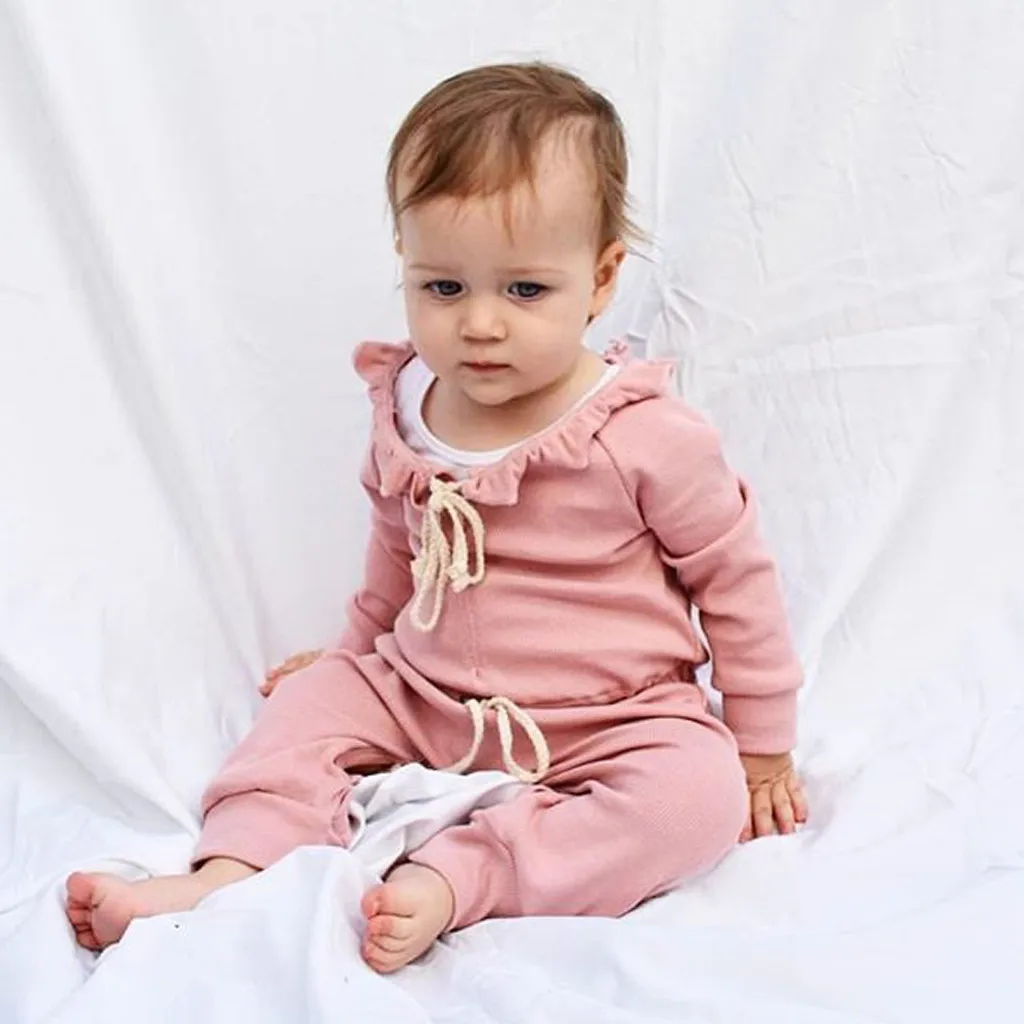 

Fashion Baby Clothes Solid Full Sleeve Romper Baby Girl Clothes O-neck Pullover Jumpsuit Winter Baby Girl Clothes Roupa Infantil