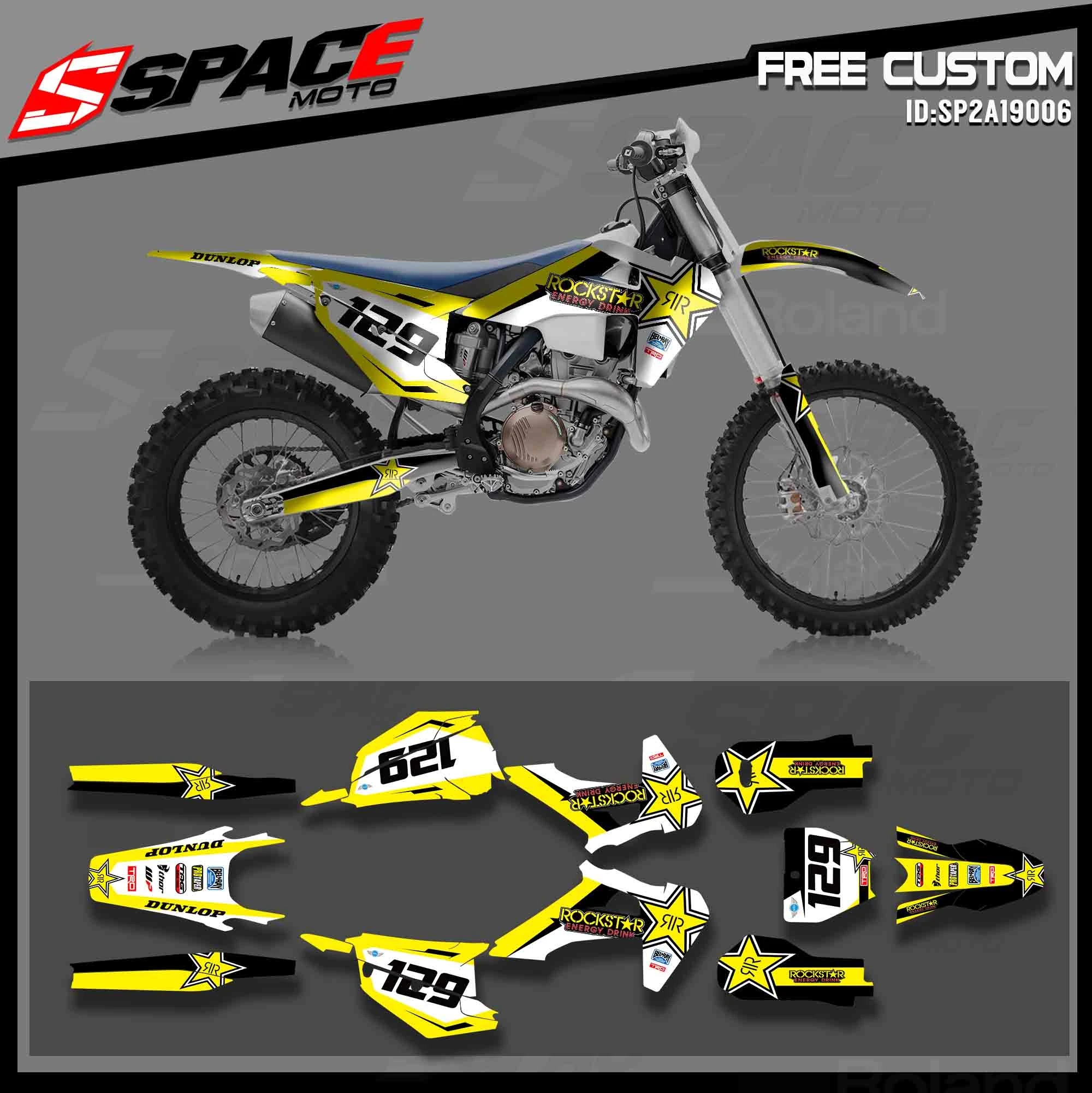 HUSQVARNA FE TE 2019 2020 2021 MX FULL GRAPHICS KIT DECALS CUSTOM FREE HUSQVARNA FE TE 2019 2020 2021 MX FULL GRAPHICS KIT DECALS CUSTOM FREE