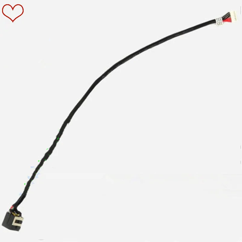 

New Laptop DC Power Jack Cable Charging With Cable Harness For DELL E6400 E6410 E6500 3400