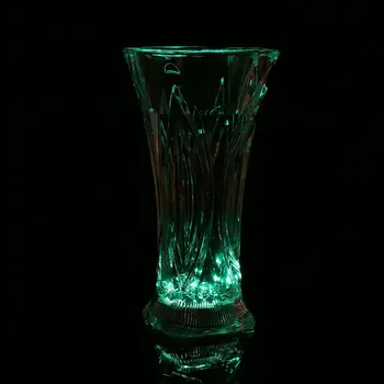 

Luminous Cup Flashing Cup LED Cup Colorufl 400ml Acrylic Water Sense Fashion Mug for Wedding/Party/Bar KTV Supplies