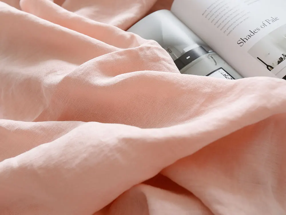 

1M 100% Hemp cloth Enzyme stone washed fabric 165gsm weight 110 inch width for hometextile and curtain Pure Hemp made in China