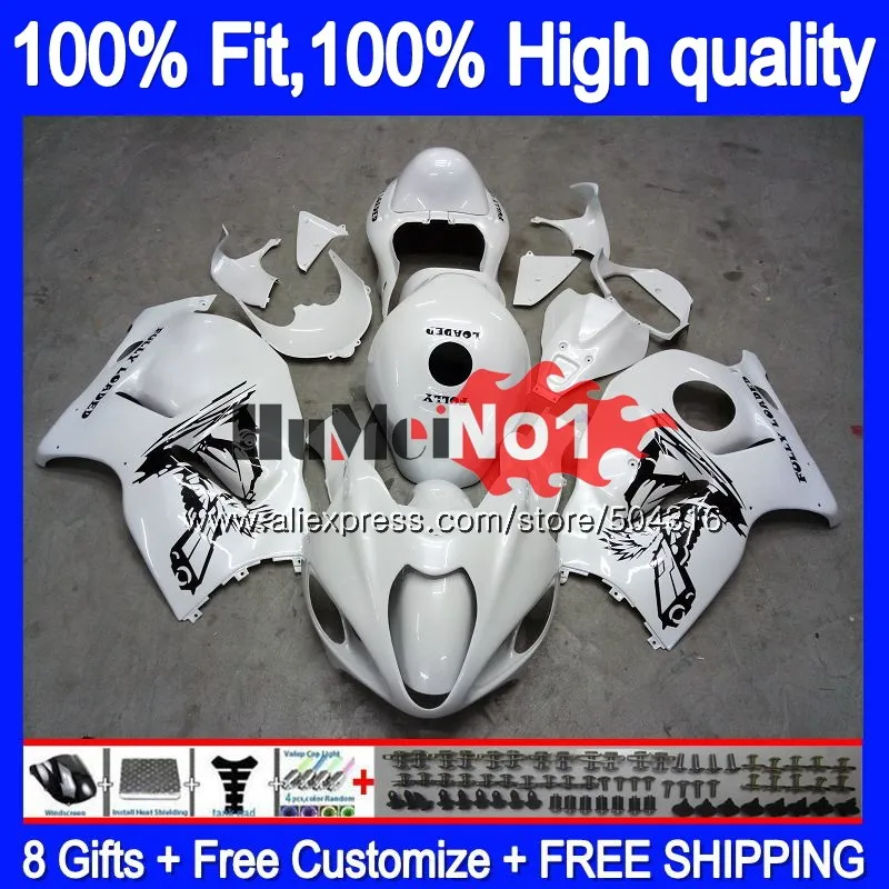 Инъекции для SUZUKI GSXR 1300 Hayabusa 2008 2013 ювелирные изделия из жемчуга белого 30MC. 168 GSXR-1300 GSXR1300 08 13, 14, 15, 16 лет обтекатель - Цвет: No. 1