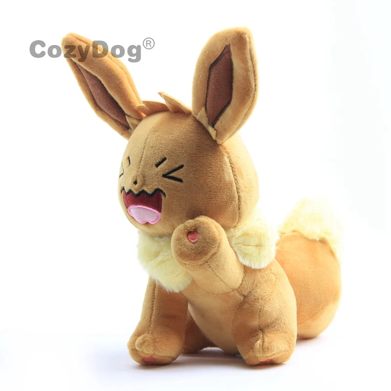 25 см милые плюшевые игрушки Eevee кукла Япония мультфильм Аниме Пикачу Серия мягкие животные игрушки дети ребенок Рождественский подарок на день рождения