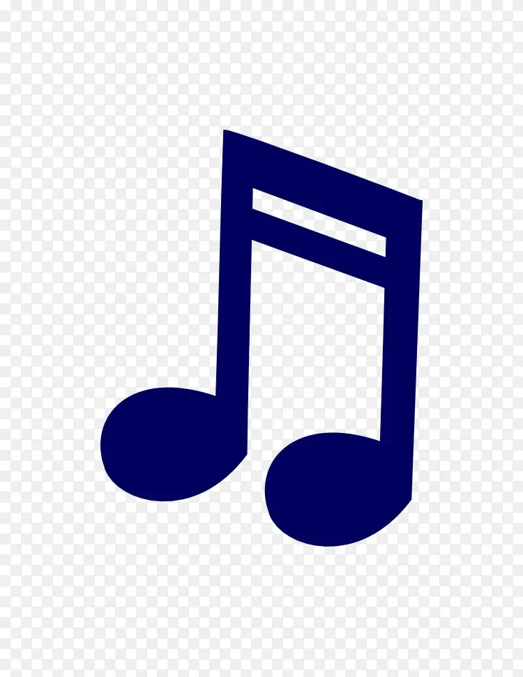 音乐音符剪辑艺术 蓝色音符png图片素材免费下载 图片编号 Png素材网