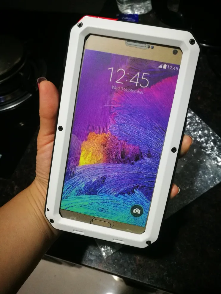 Сверхпрочный Защитный металлический алюминиевый чехол для телефона samsung Galaxy S9 S8 Plus S4 S5 S6 S7 edge Note 8 5 4 противоударный чехол