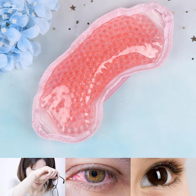 

Gel Eye Mask Reusable Beads For Hot Cold Therapy Soothing Relaxing Beauty Gel Eye Mask Sleeping Ice Goggles Sleeping Mask