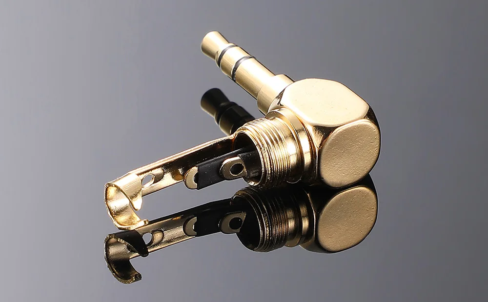 AVSSZ Carbon Fiber 3.5mm Jack Stereo Headphone Plug - Straight/Angle, 3/4/5 Poles, DIY Repair & Replacement (2.5mm, 4.4mm) Description Image.This Product Can Be Found With The Tag Names Computer Cables Connecting, Computer Peripherals, PC Hardware Cables Adapters, Straight angle plug