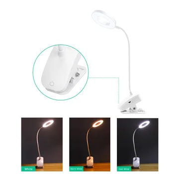 

Dimmable Desk Reading Light Foldable Rotatable Touch Switch LED Table Lamp DC 5V USB Charging Port Timing Desk Lamp For Students