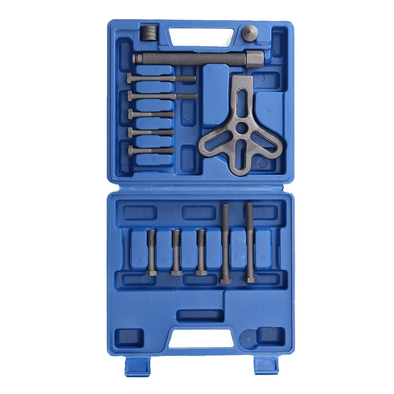 THGS 13Pcs Harmonic Balancer Kit Gear Pulley Puller Steering Wheel Crankshaft Tools THGS 13Pcs Harmonic Balancer Kit Gear Pulley Puller Steering Wheel Crankshaft Tools