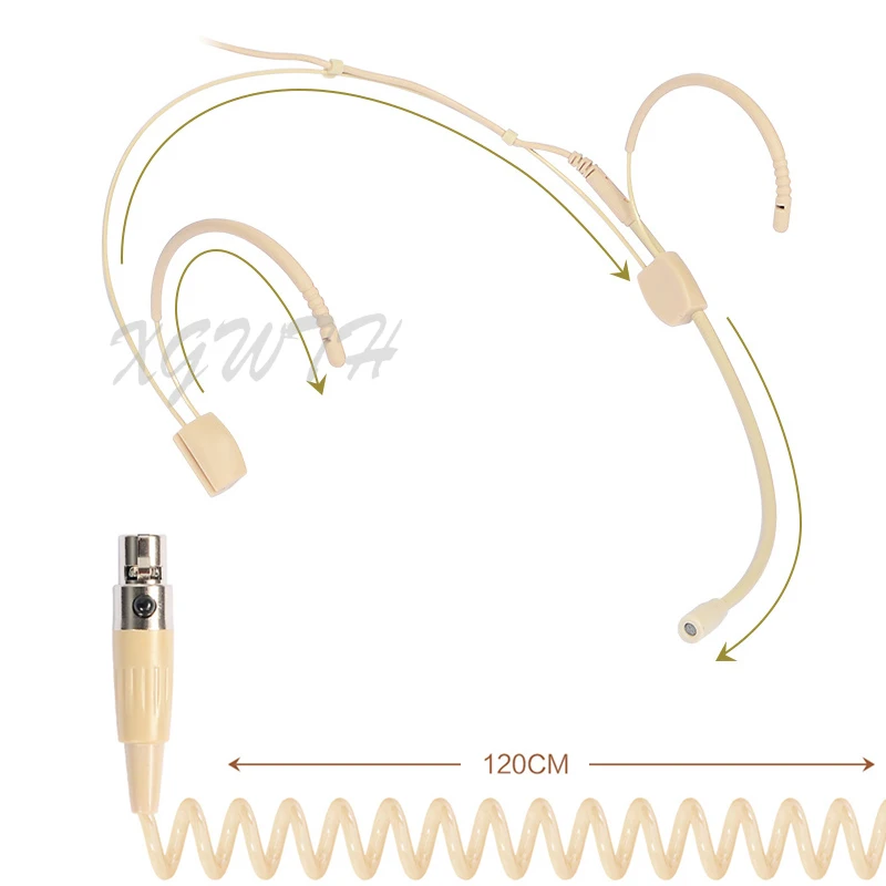 Головная гарнитура конденсаторный микрофон для Shure Audio Technica Sennheiser MiPro