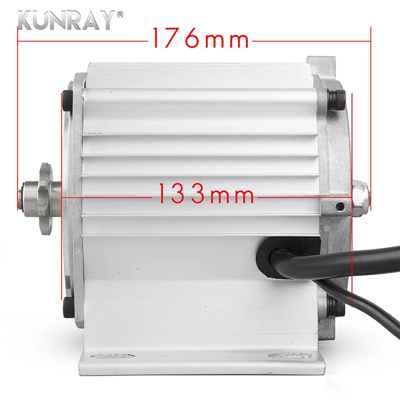 KUNRAY MY1020 BLDC бесщеточный мотор средней длины 48 в 750 Вт постоянного тока комплект