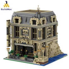 Buildmoc World's Famous Architecture Urban Street View The Lounge 10253 Big Ben Alternate of Building Blocks Kids Toy Gifts