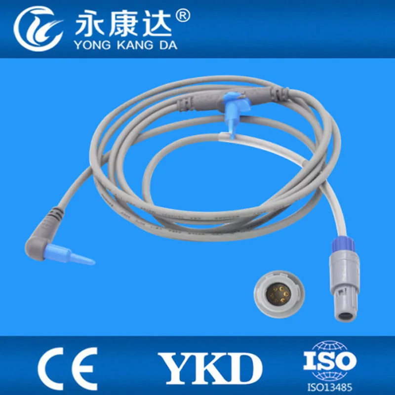 

Compatible With Fisher & Paykel Temperature And Flow Probe 900MR869 Humidifier Temperature And Flow Probe 6-pin 40°
