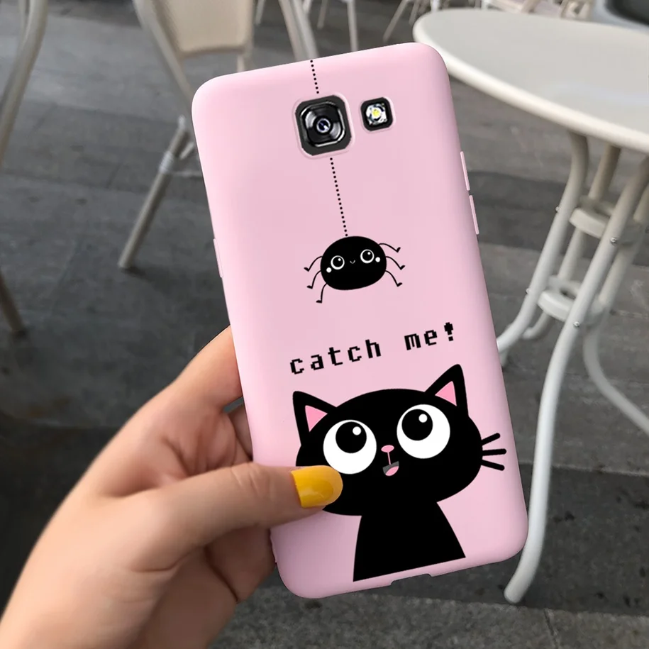 iphone pouch For Samsung J4 Plus Case For Samsung J4 2018 Cover Matte TPU Daisy Phone Case For Samsung Galaxy J4 Plus J4+ J4 2018 Soft Fundas cell phone dry bag