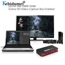 EZCAP 284 Full HD 1080P коробка захвата видео для xbox PS3 PS4 tv медицинская онлайн видео прямая трансляция видео рекордер