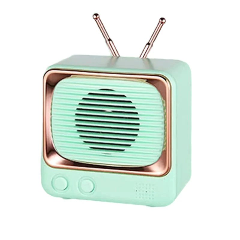 1 шт. практичный портативный Настольный динамик Bluetooth 5 0 ретро мини fm-радио