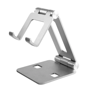 

Mobile Phone Stand Portable Metal Tablet Holder Adjustable Multi-Angle for iPhone Samsung and Other Smart Phones