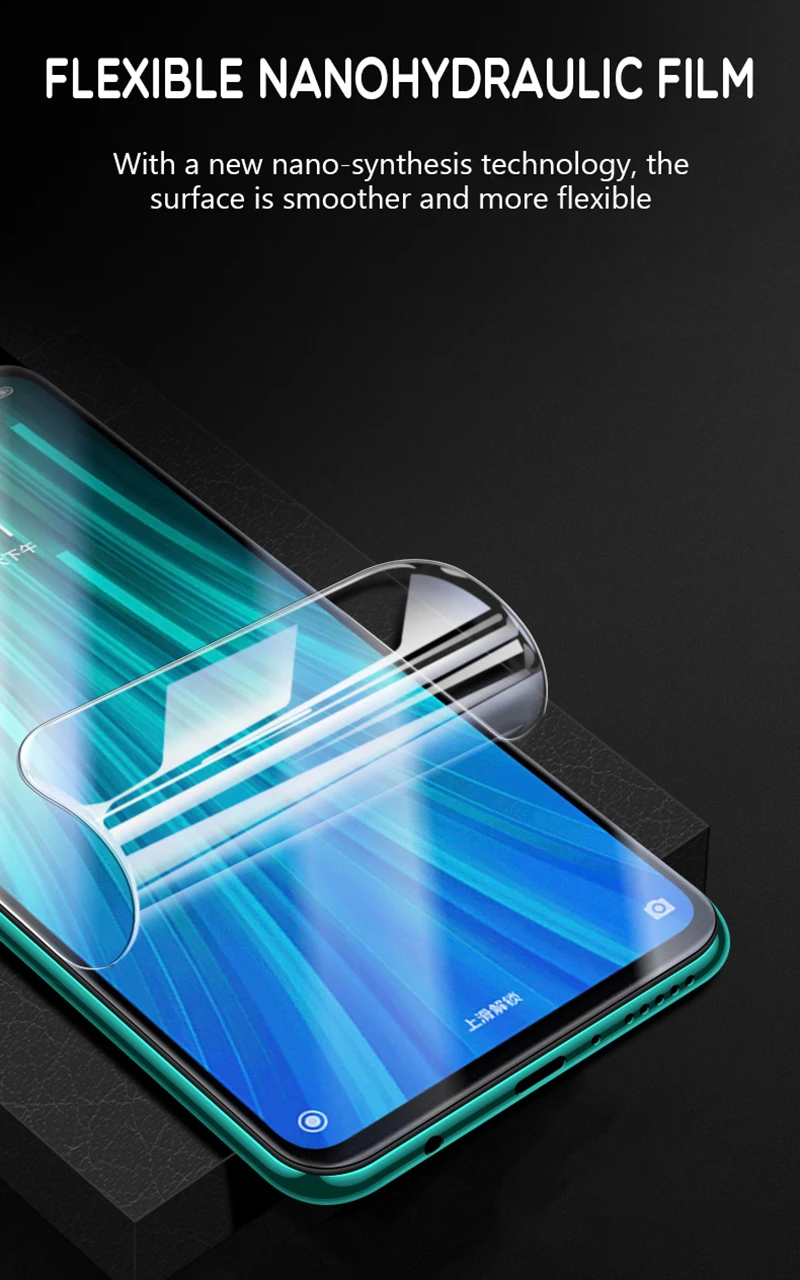 8D полное покрытие Гидрогелевая пленка для Xiaomi mi 9T Pro 8 9 SE Lite cc9e cc9 Защита экрана для mi A1 A2 A3 Lite защитная пленка