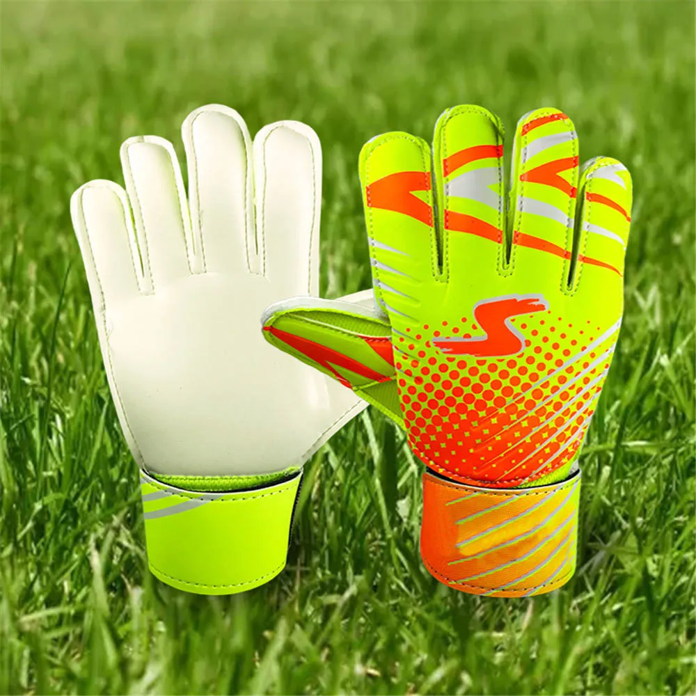 Детские Вратарские футбольные перчатки, подарочные Детские Молодежные вратарские перчатки, перчатки Вратарские на открытом воздухе, сказочные спортивные перчатки высокого качества