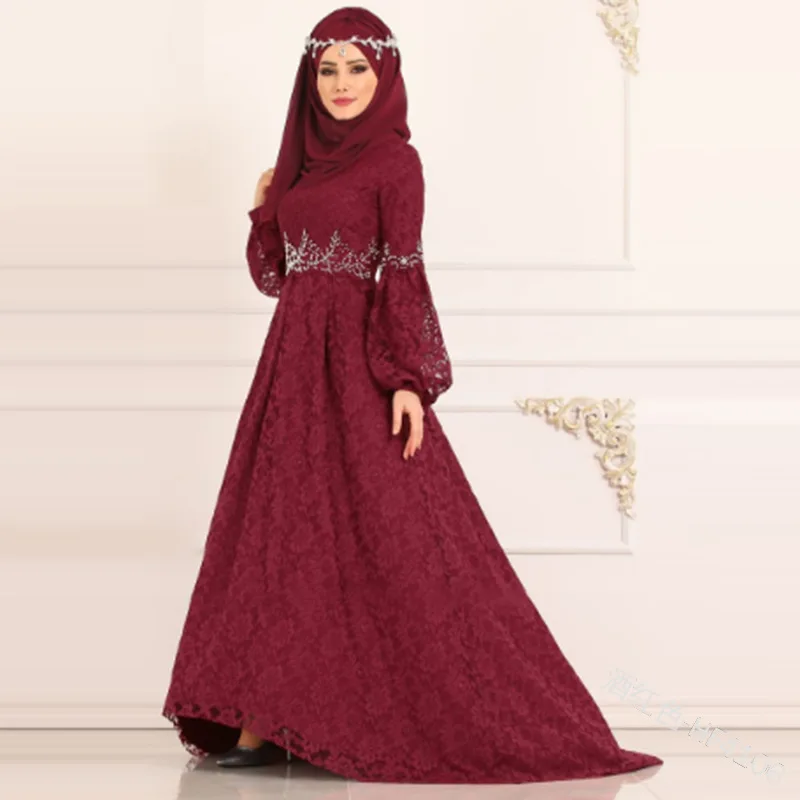 Модные мусульманское Абаи Высокая Талия Maxi Dress Vestidos кардиган-кимоно с длинным халаты Jubah Ближнего Востока Рамазан Исламская
