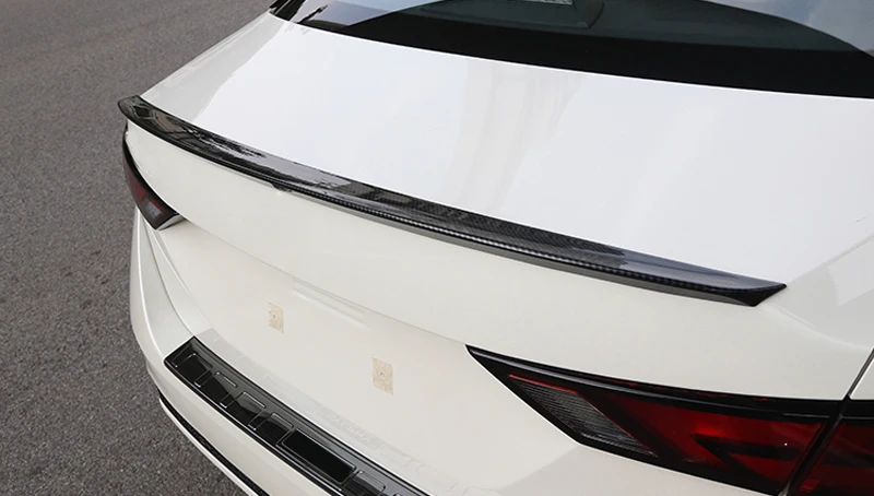 Для Nissan Sylphy углерода Стиль спойлер заднего багажника, крыла сзади загрузки губ покрытие автомобиля для укладки