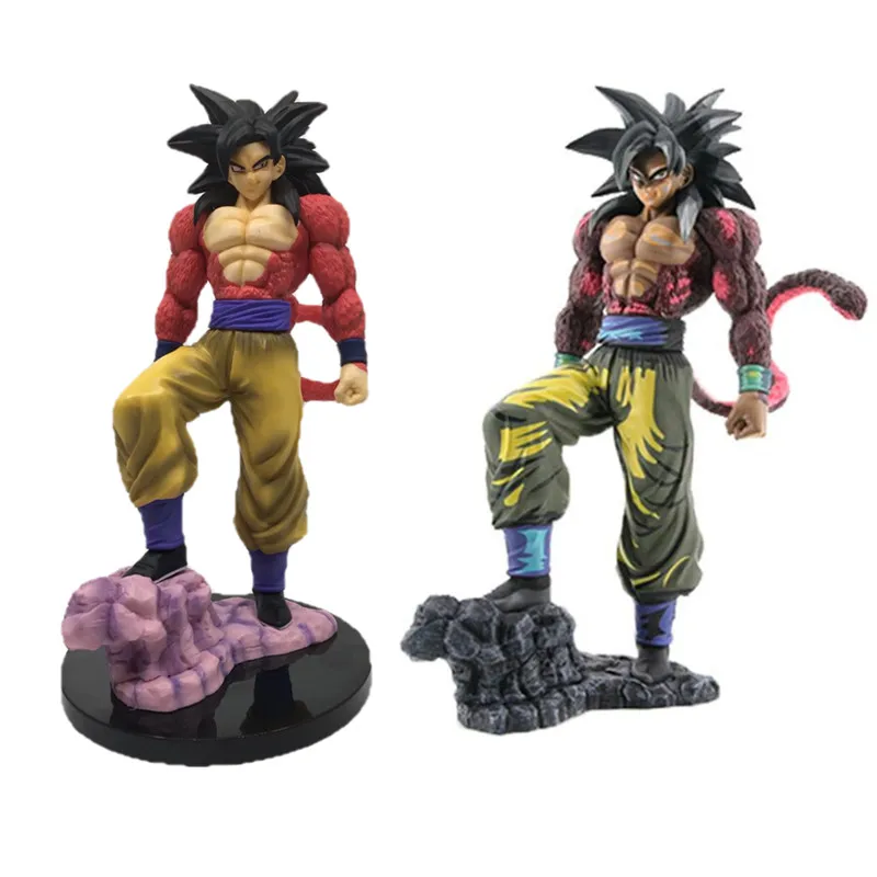 Bonecos desenhos animados dragon ball, cartas colecionáveis super saiyajin  son goku 3d, bonecos de desenho animado - AliExpress