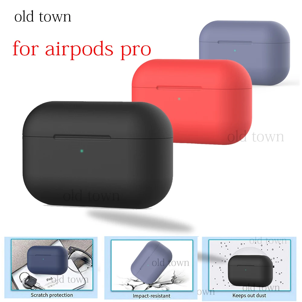 Для Airpods Pro Чехол 3 Беспроводная bluetooth гарнитура чехол Аксессуары для кожи