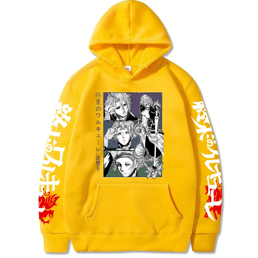 Waliicorners Anime Cool Poseidon Street Style Unisex Record of Ragnarok Hoodies Sweatshirts 13