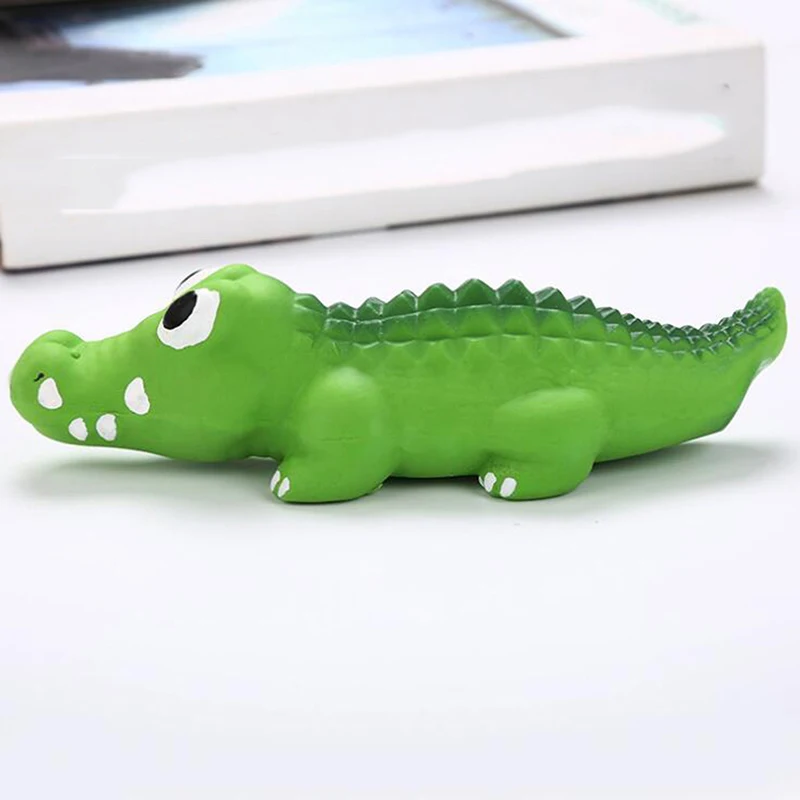 Мультяшная крокодиловая игрушка для домашних животных собак устойчивая к стуку