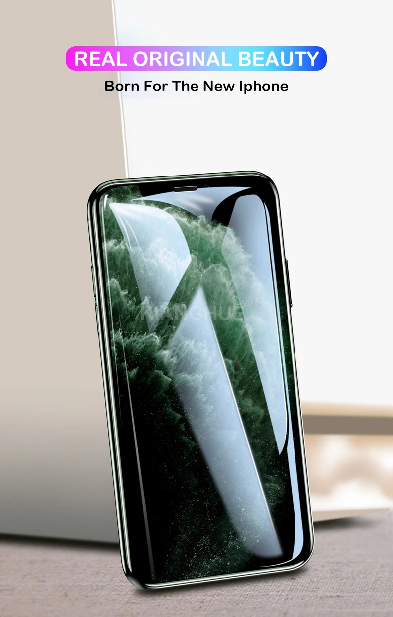 15D полное покрытие защитное закаленное стекло на Iphone 11 Pro Max Xs Max Xr X 8 7 6s 6 Plus Защитная пленка для экрана