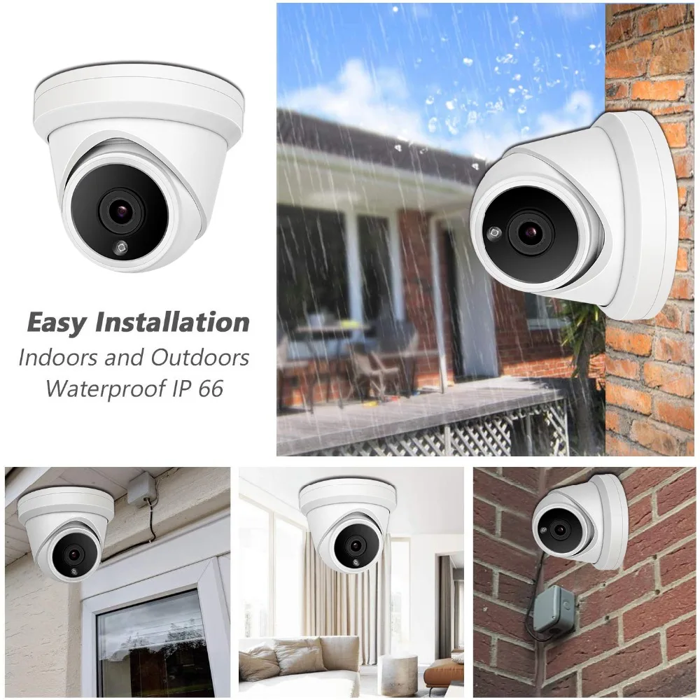 Совместимые Hikvision сети видеонаблюдения ip-камеры с питанием по POE 5MP револьверная наружная камера безопасности с 30M IR