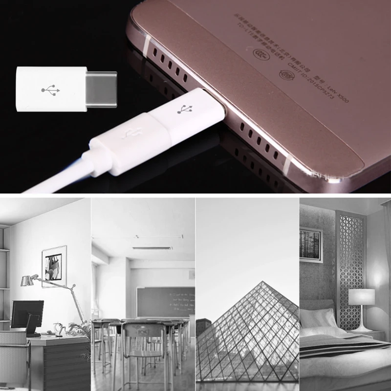 USB Android адаптер конвертер мини микро адаптер USB мама к usb type C адаптер V8 к USB 3,1 1 шт