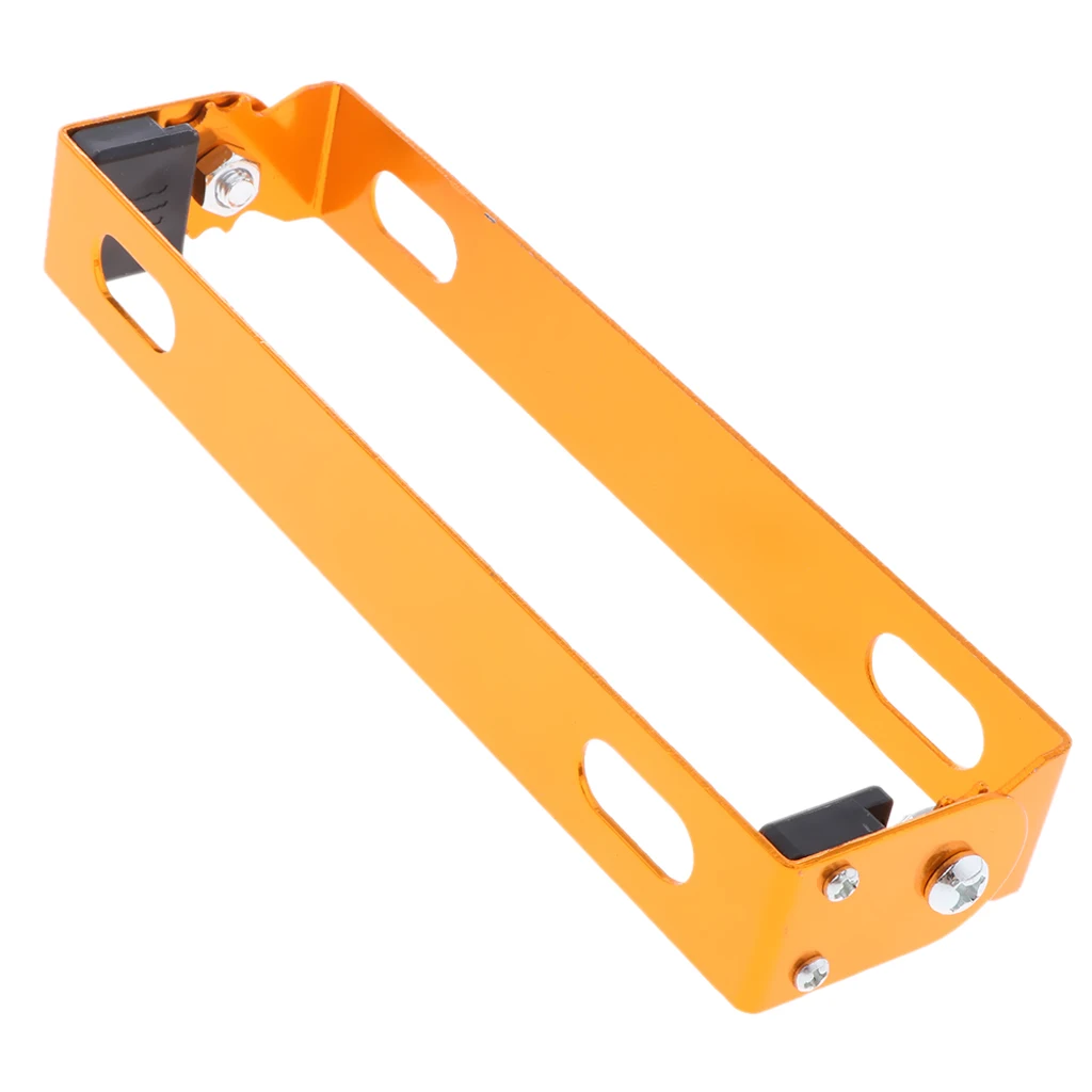 Adjustable Motorcyle Tail Brake Light License Plate Tag Holder Frame Mount for Scooter Motorbike Seven Colors