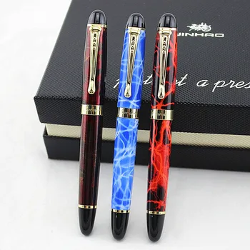 

JINHAO X450 Brand Metal Roller Pen Luxury Ballpoint Pens for Business Gifts Writing Office School Supplies Material Stationery