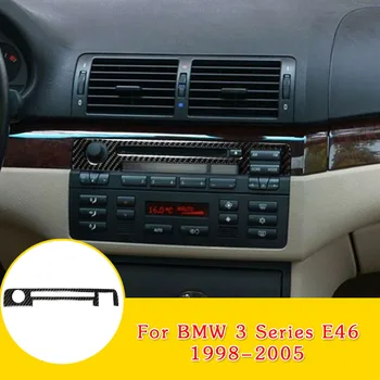 

Car CD Panel Sticker Auto Interior Black Trim For BMW 3 Series E46 1998-2005