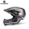 ROCKBROS Full Face Bike Helmet Kids Downhill Helmet Removable Integrated Shockproof Anti-sweat With 12 Ventilation Opening 1